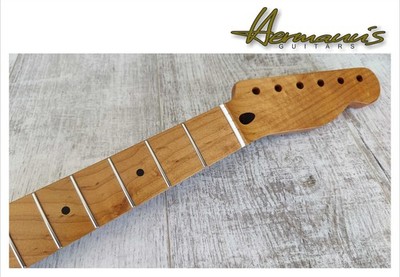 Tele one piece Roasted Canad. Maple Neck mit 21 Stainless Steel Frets, No TRS-07
