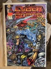 Cyber Force #2 Comic Book From 1993 Image Comics VF/NM