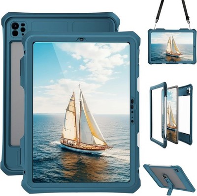Shellbox iPad 11 Pro (2024) Case, IP68 Waterproof, Shockproof, and Dustproof