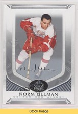 2020-21 SP Signature Edition Legends Silver Script Norm Ullman #44 HOF READ 0mf9