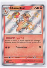 Charmeleon 110/091 SV: Paldean Fates Shiny Holo Rare Pokemon Card NM
