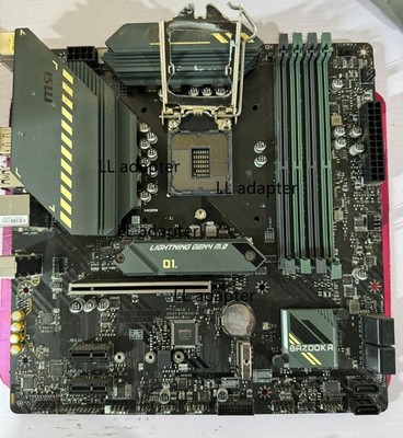 FOR MSI MAG B560M BAZOOKA DDR4*4 128GB LGA1200 Micro-ATX Motherboard Test OK