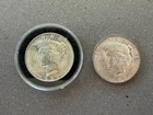 Lot of Two (2) 1923 P Peace Silver Dollars