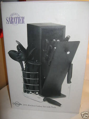 Sabatier 24 Piece Kitchen Cutlery Set & More. New.
Opens in a new window or tab