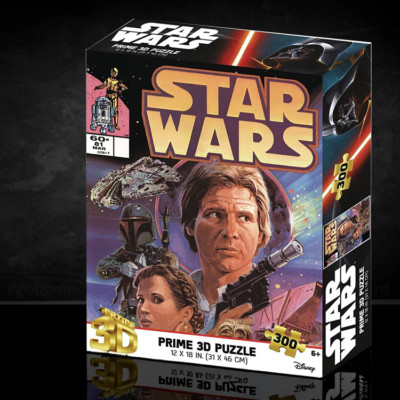 Star Wars 3D Lenticular Effect Puzzle 81 Jawas of Doom Prime 3d 300 Pieces