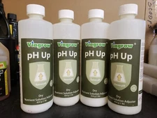 Viagrow pH Up Dry Nutrient Solution Adjuster- 1 lb Bottle- LOT OF 4
