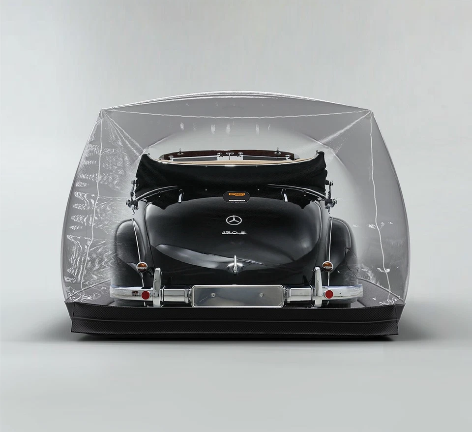 Cubierta de burbuja para coche Amazon Protection Mercedes Benz 170 - almacenamiento clásico interior Foto 3 de 4