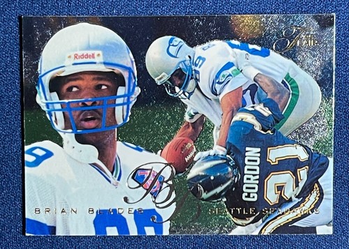 1995 Flair Brian Blades #196 card