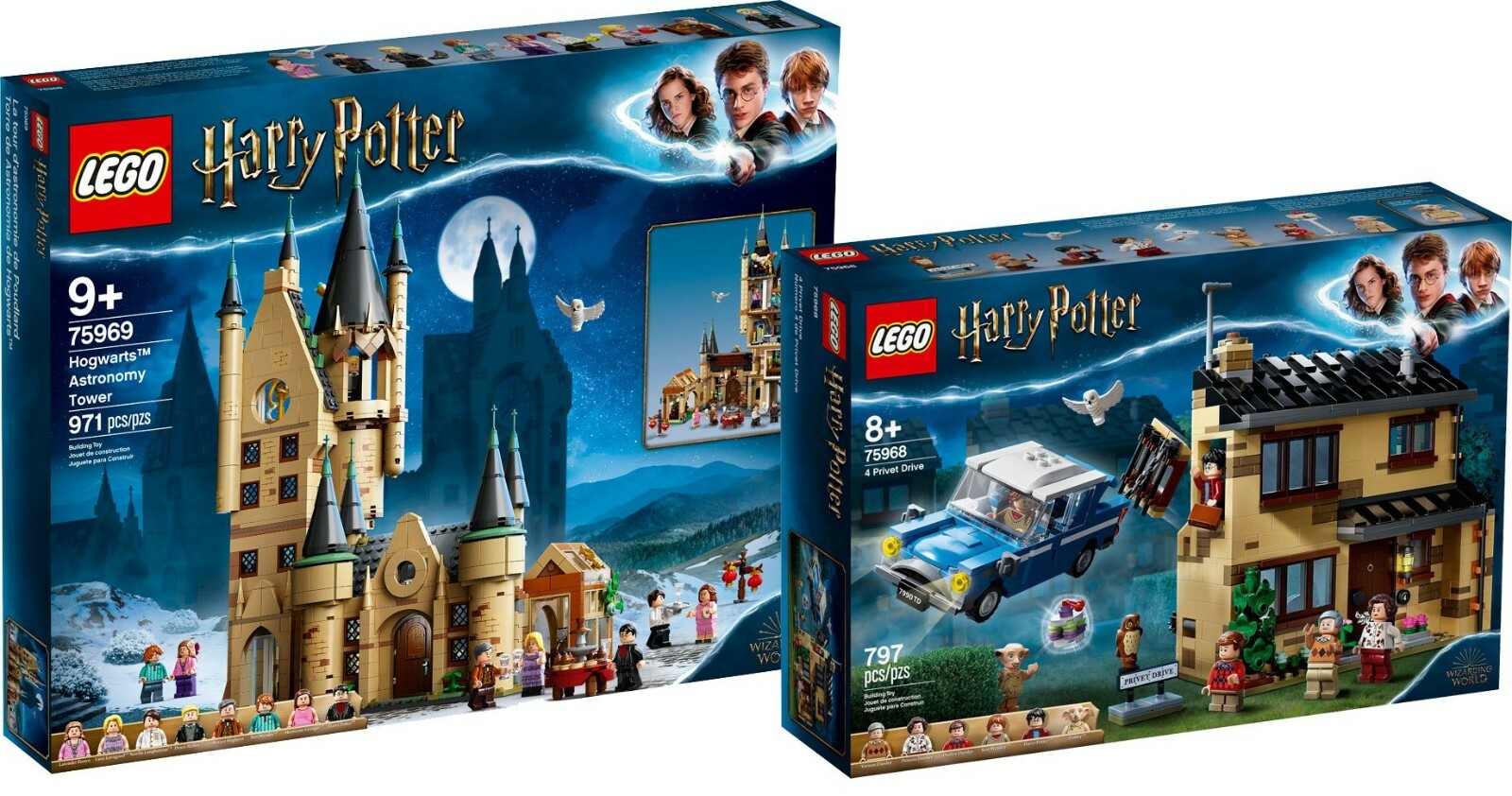 Конструктор LEGO Гарри Поттер 75969 75968 Астрономический музей в замке Хогвартс 6/20 DHL