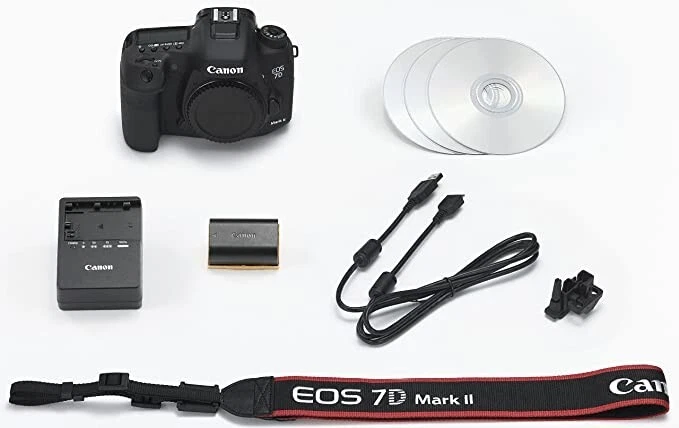 Canon Digital SLR Camera EOS 7D Mark II 20.2MP EOS7DMK2 compact