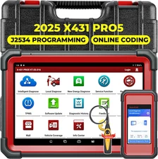 2025 LAUNCH X431 PRO 5 PAD V+ Car Diagnostic Scanner Tool Programming Key Coding