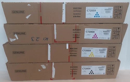 RICOH C7200X Toner CYMK  f. Ricoh C7200x C7210x  EDP 828532 828533 828534 828535