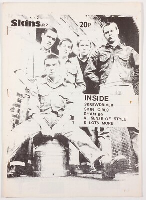 SKINS The Last Resort PUNK Sham 69 DEREK RIDGERS Skinhead Girls ZINE magazine 2