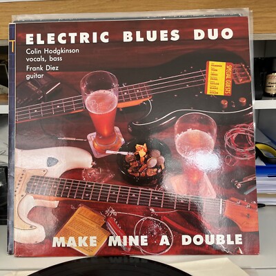 ELECTRIC BLUES DUO LP MAKE MINE A DOUBLE O970