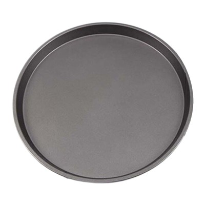 9/10/11/12-Inch Baking Pizza Pan Round Tray Carbon Steel Bakeware Kitchen Tool