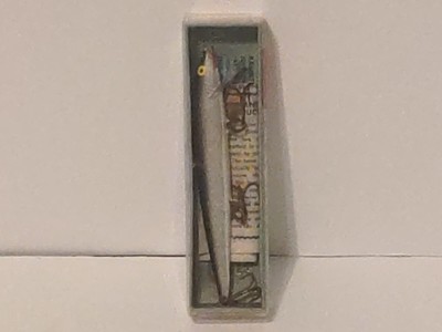 Leurre Vintage Rapala Wobbler – Kelluva 7S Hopea – Années 60 – Finlande – Boîte D'origine