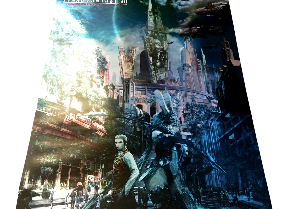 Final Fantasy XII The Zodiac Age Original PS4 Promo Poster