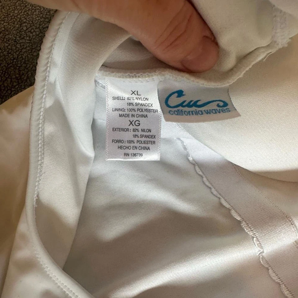 California Waves Siempre En Vacaciones Traje De Baño Una Pieza Talla XL Foto 3 de 4