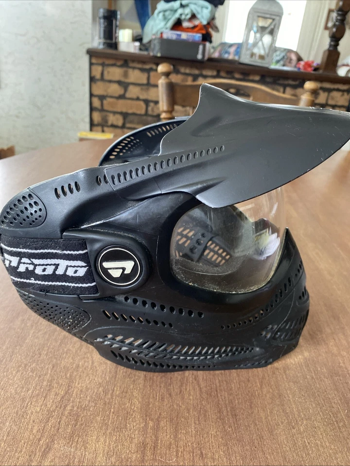 Máscara de paintball Proto EL Switch negra Foto 2 de 4