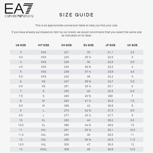 Emporio Armani EA7 Mens Mesh Logo 