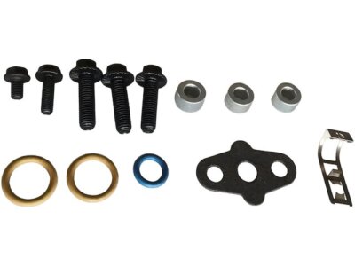 Turbocharger Mounting Kit For 2006-2008 International CXT 6.0L V8 VT365 HC356VT