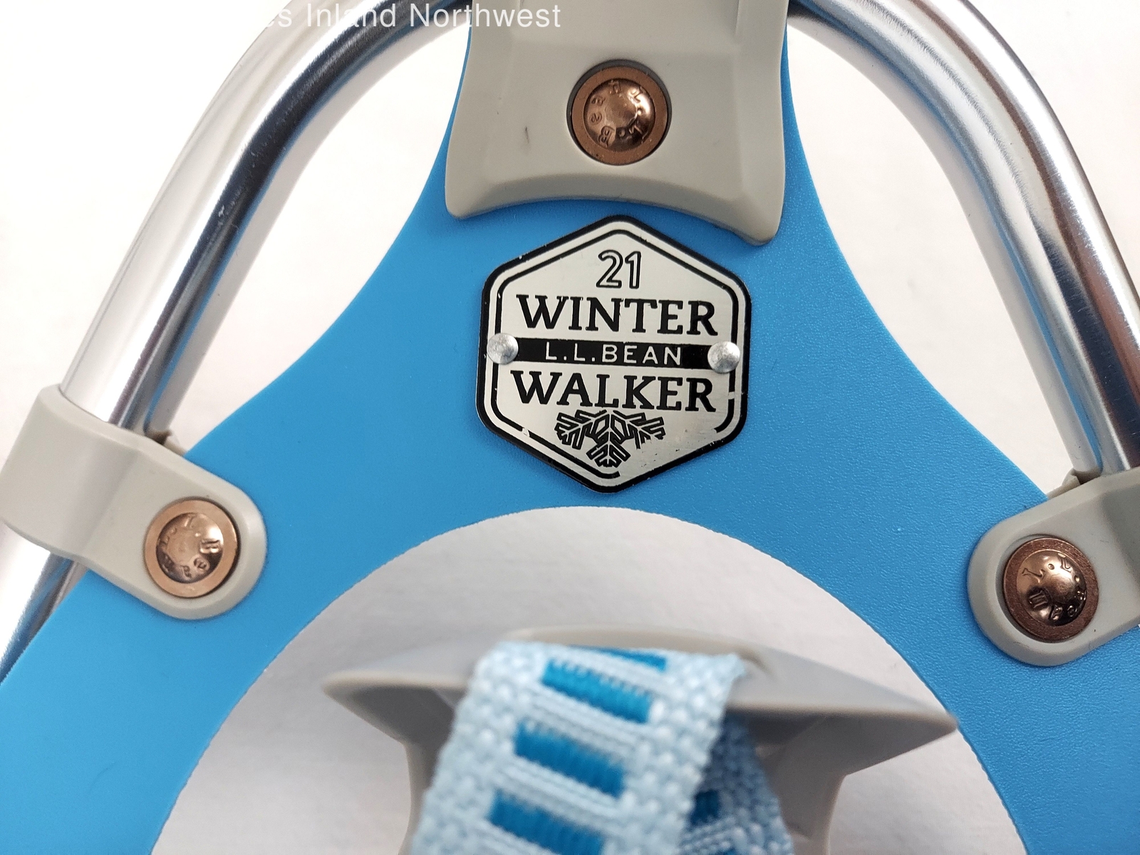 LL Bean Winter Walker 21 21x8" Snowshoes With Poles And Bag eBay