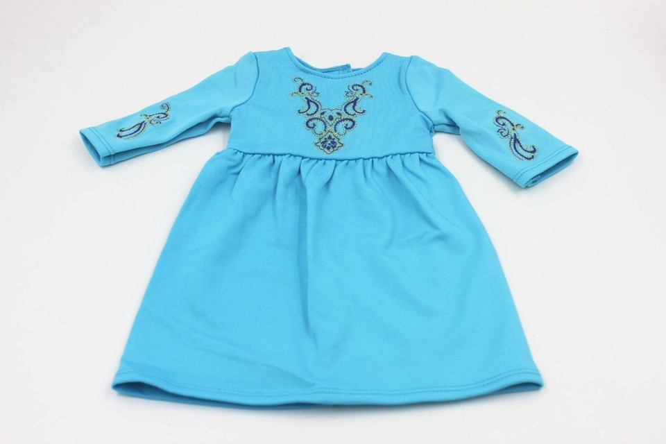 American girl turquoise abaya dress for Eid AlFitr Celebration Outfit eBay