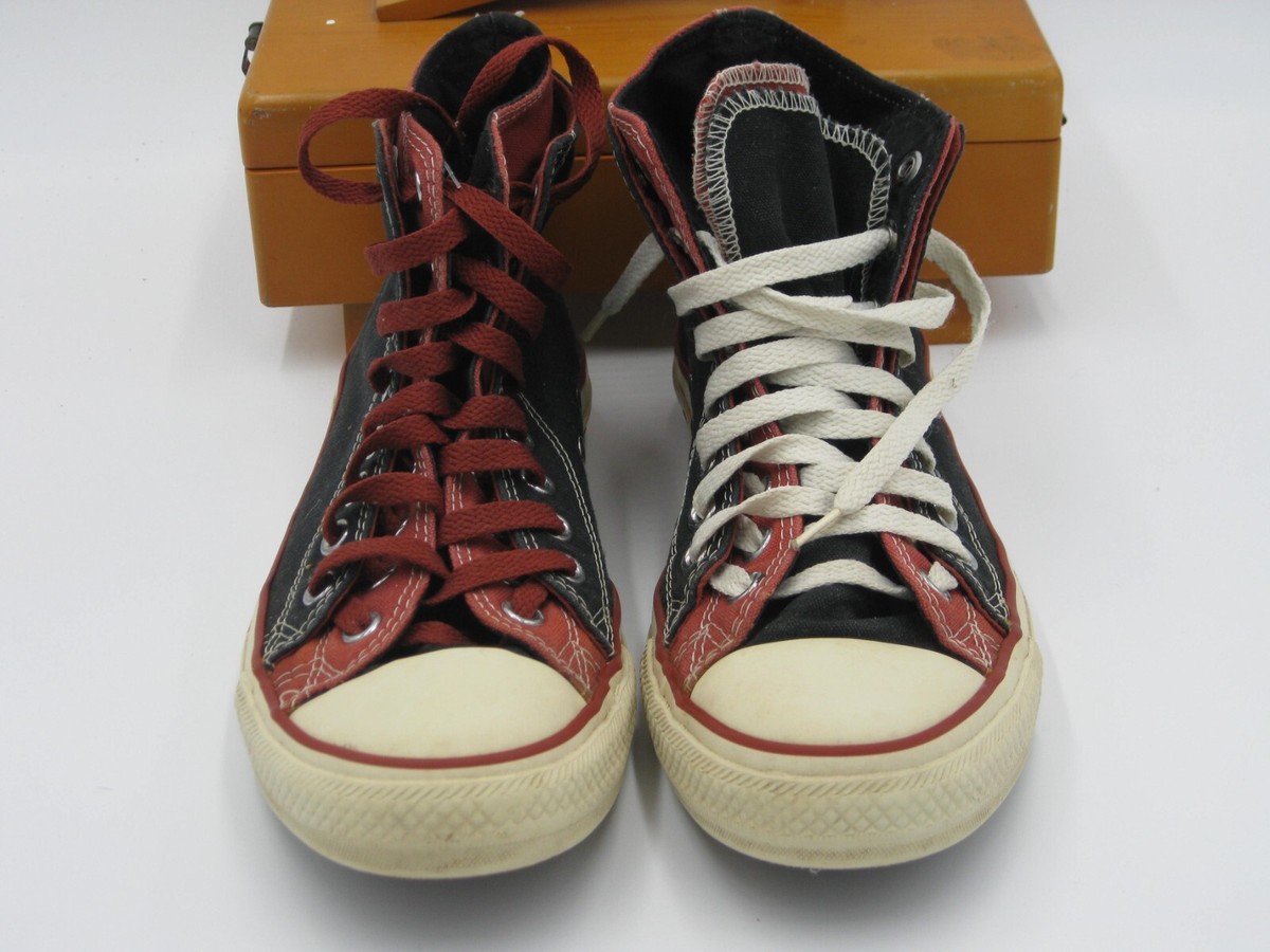 Vintage Rare Unisex Converse All Star Double 7L 07 05 S48 Vintage Rare Unisex Converse All Star Double 7L 07 05 S48