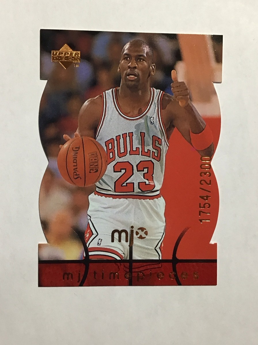 MICHAEL JORDAN 1997 Upper Deck #13 DIE CUT - MJ TIMELINE - LIMITED