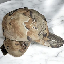 Bill Jordans Advantage Med Goretex Trapper Hat Timber Camo Ear Flap Vtg NOS