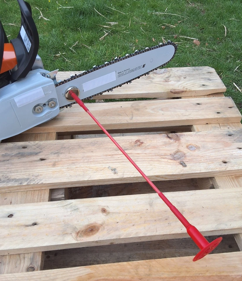 MAGNET Glasfieber Ablänghilfe für Motorsäge Ablängstab Längenanschlag Fieberglas - Bild 3 von 4