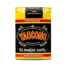 COFFEE YAUCONO (ground) 10 oz, 14 oz - LOT OF 2