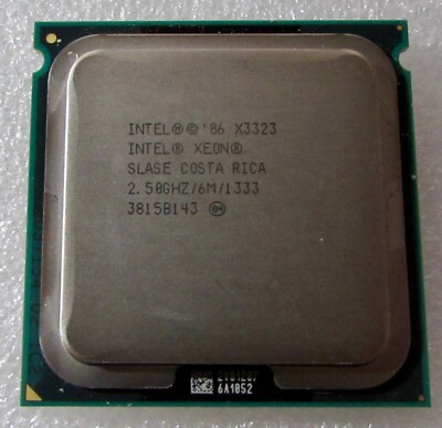 INTEL CPU Xeon X3323 SLASE 2.50 GHz 6M 1333 Socket 771