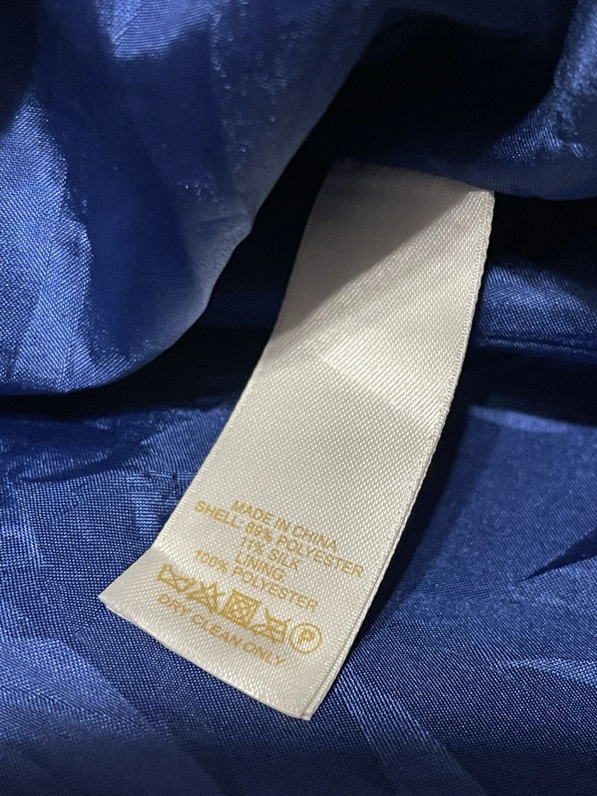 Mini abito da cocktail Kate Spade taglia 6 blu giacinto senza schiena T9