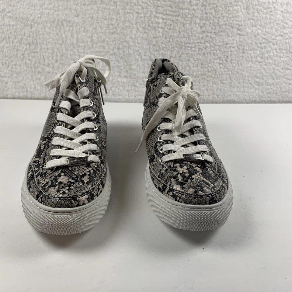 Zapatilla deportiva J/Slides para mujer 8,5 Ludlow con cordones negra serpiente/beige en relieve nueva sin caja 7342 Foto 2 de 4