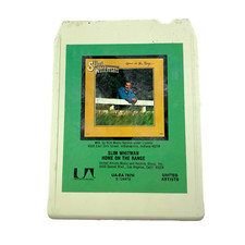 Slim Whitman Home On The Range 8-Track Tape UA-EA 787H 1978 Untested