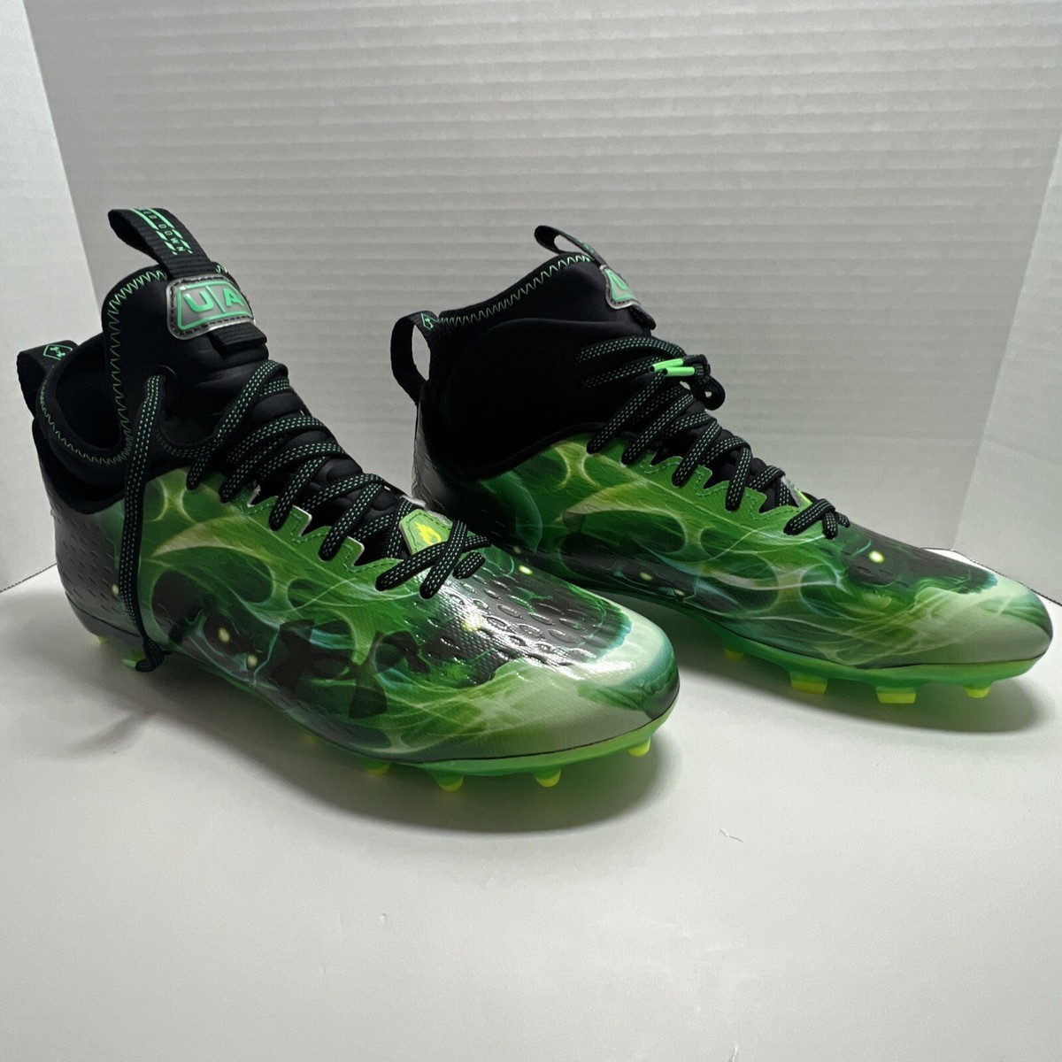 Under Armour UA Men\'s Spotlight Lux MC LE Slime Green Football Cleats Size 10 Mens UA Under Armour Spotlight Lux MC LE | Mercari main image 3