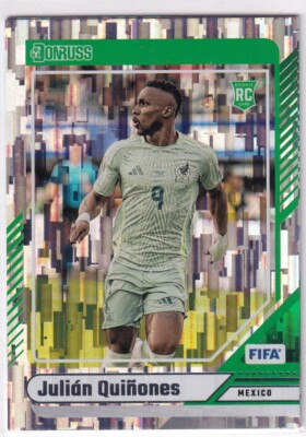 2024-25 Panini Donruss Soccer No. 44 Julian Quinones Rookie Holo