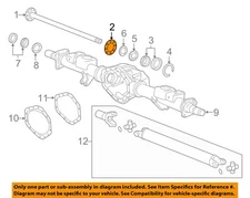 GM OEM 11-24 Sierra 2500 HD Axle Housing-Axle Shaft Gasket 20920620