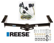Reese Trailer Tow Hitch For 95-02 Ford Van E150 E250 E350 w/ Wiring Harness Kit