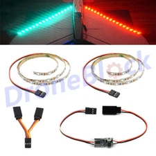 Remote Controlled LED Light Strip for RC Fixed Wing Airplane Flying Wing Plane