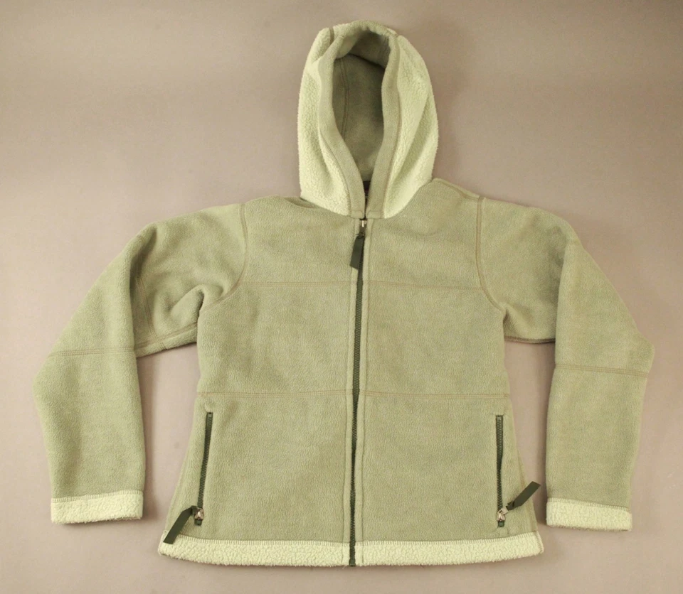 Chaqueta polar de colección EE. UU. Patagonia para mujer Fuzzy Synchilla cremallera completa talla pequeña S