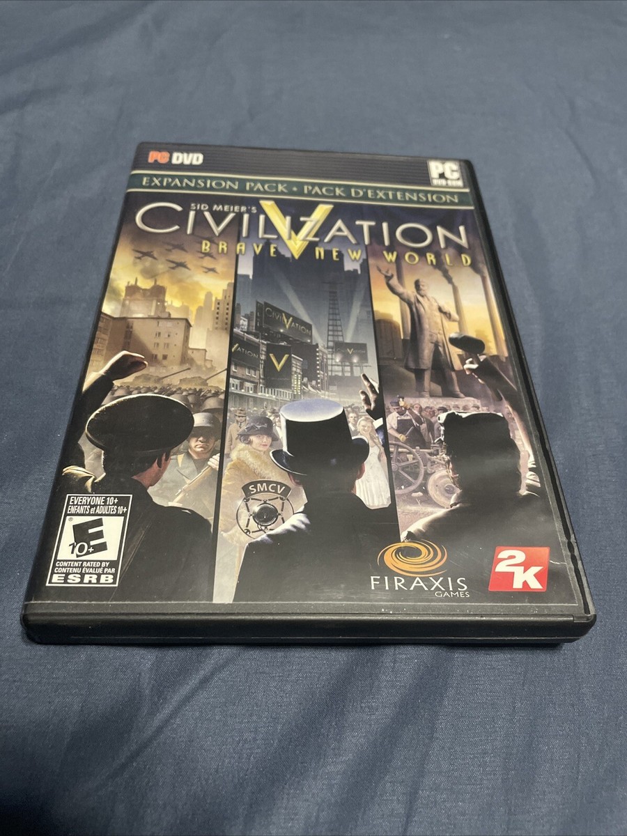 PCゲームSid Meier's Civilization V』フィギュア付き Sid Meier's Civilization V Special Edition w/ Figures Sealed