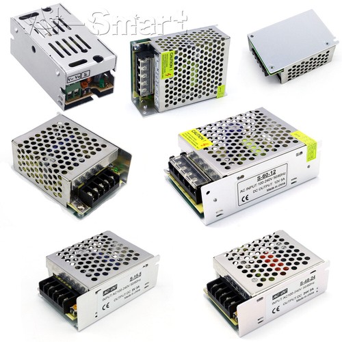 Fuente de alimentación de conmutación AC-DC 5V 12V 24V transformador para tira LED CCTV | eBay
