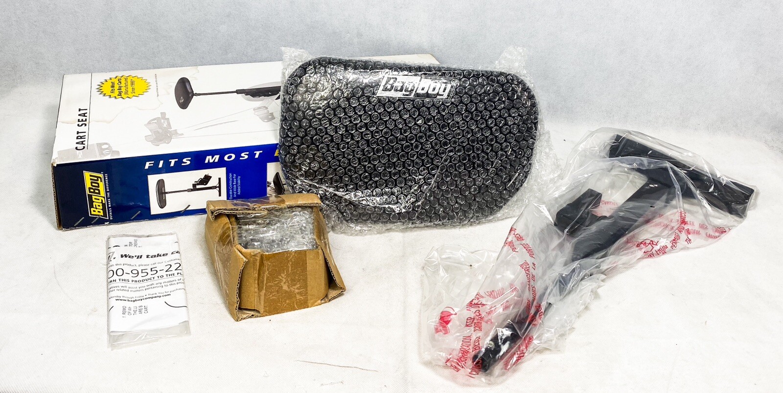 NEW! Bag Boy Push Cart Seat GOLF BAG STAND/STOOL SEAT