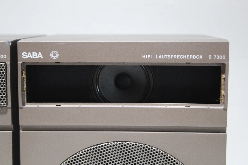 SABA Cassa Altoparlanti HiFi B-7300 una coppia casse altoparlanti - Immagine 2 di 4