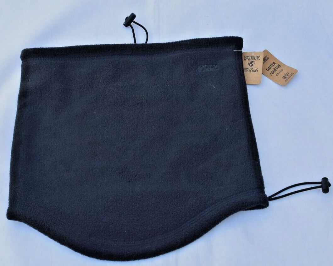Victoria Secret Pink Fleece Neck Draw String Gaiter New With Tags eBay