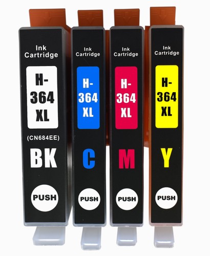 3 Druckerpatronen Black BK Für HP 364 XL Deskjet 3520 3522 - Foto 9