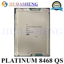 Intel Xeon Platinum 8468 QS Version 2.1GHz FCLGA4677 350W 48C/96T CPU Processors