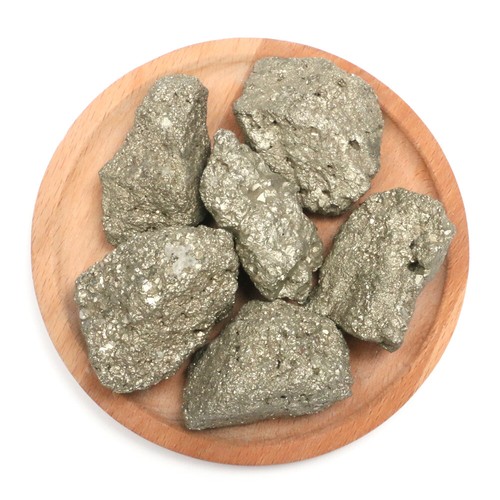 100g Natural Untreated Pyrite Cluster Mineral Specimen Raw Rock Healing Crystal - Picture 2 of 14